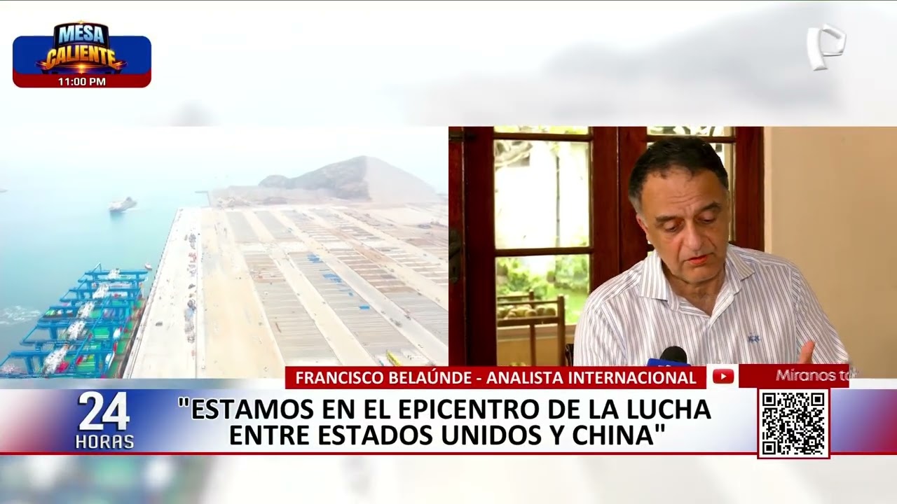 EE.UU. hizo advertencia al Perú contra China por soberanía del Megapuerto de Chancay
