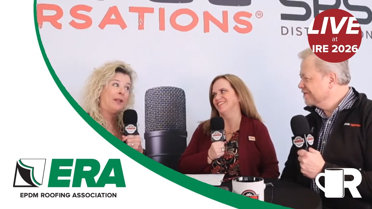 LIVE from IRE 2026 with EPDM Roofers Association!