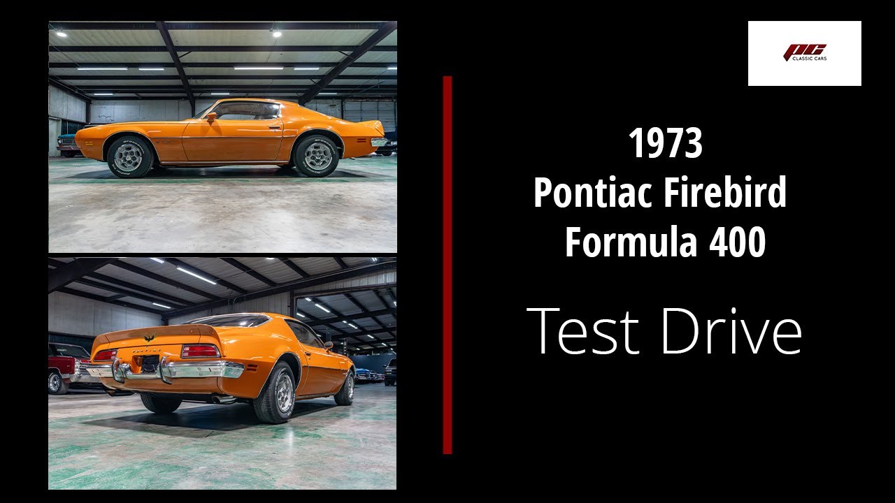 Тест-драйв Pontiac Firebird Formula 400 1973 года | PC Classic Cars #118876