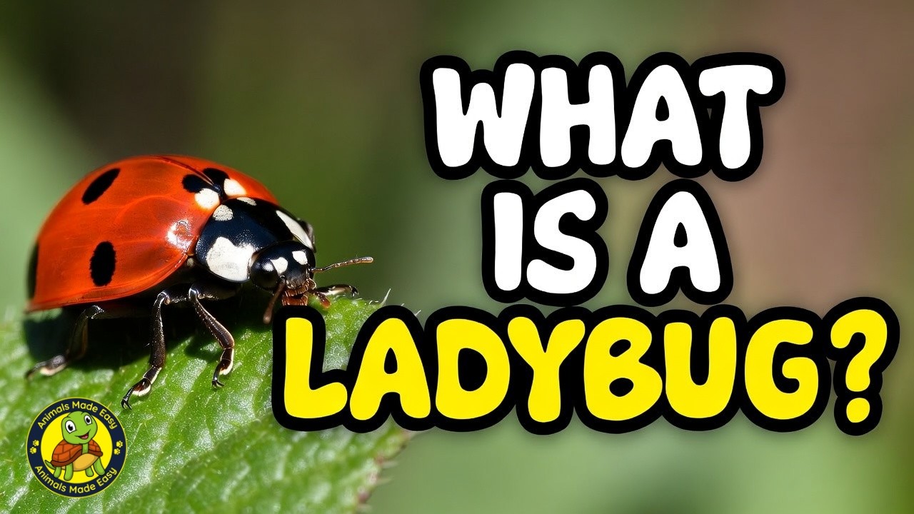 What Is a Ladybug? | Learn About Ladybugs for Kids | Animals Made Easy