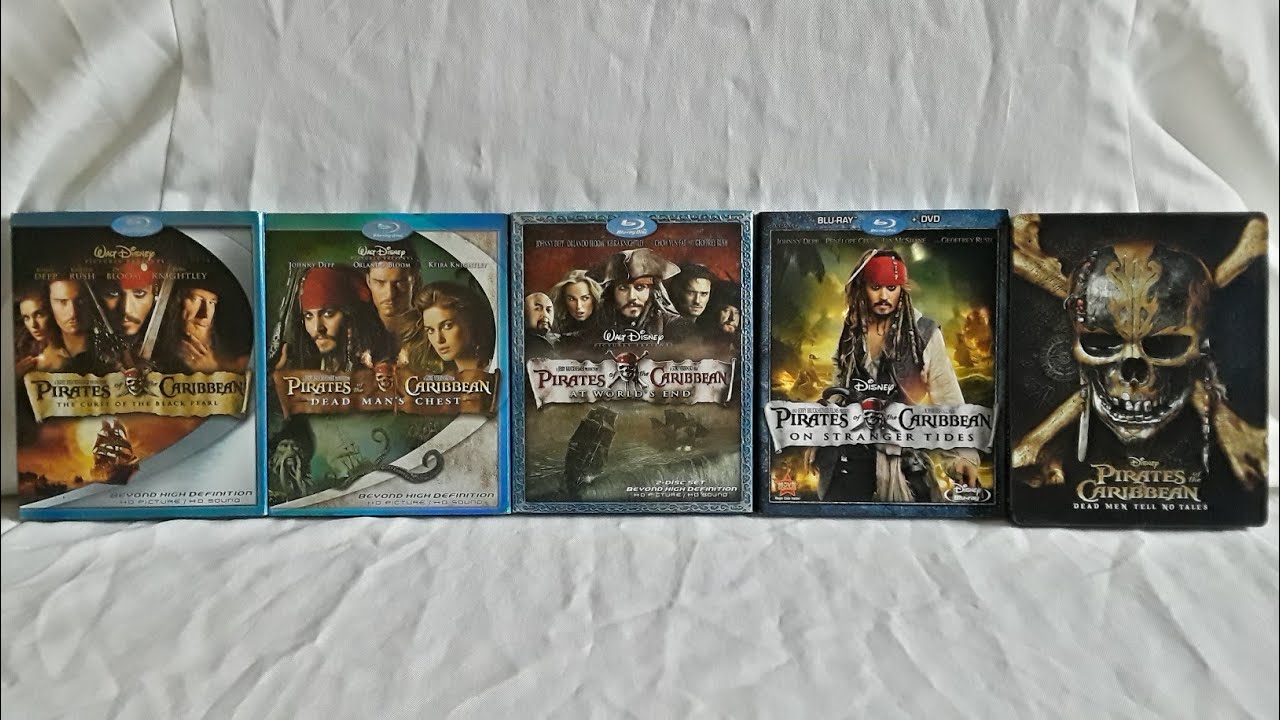 Unboxing Pirates of the Caribbean Movie Collection