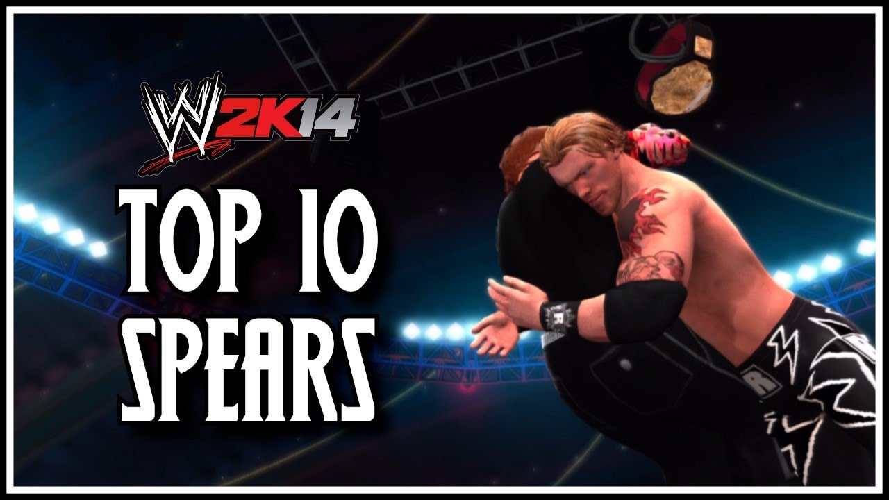 WWE 2K14 - Top 10 Spears! (WWE 2K14 Countdown)