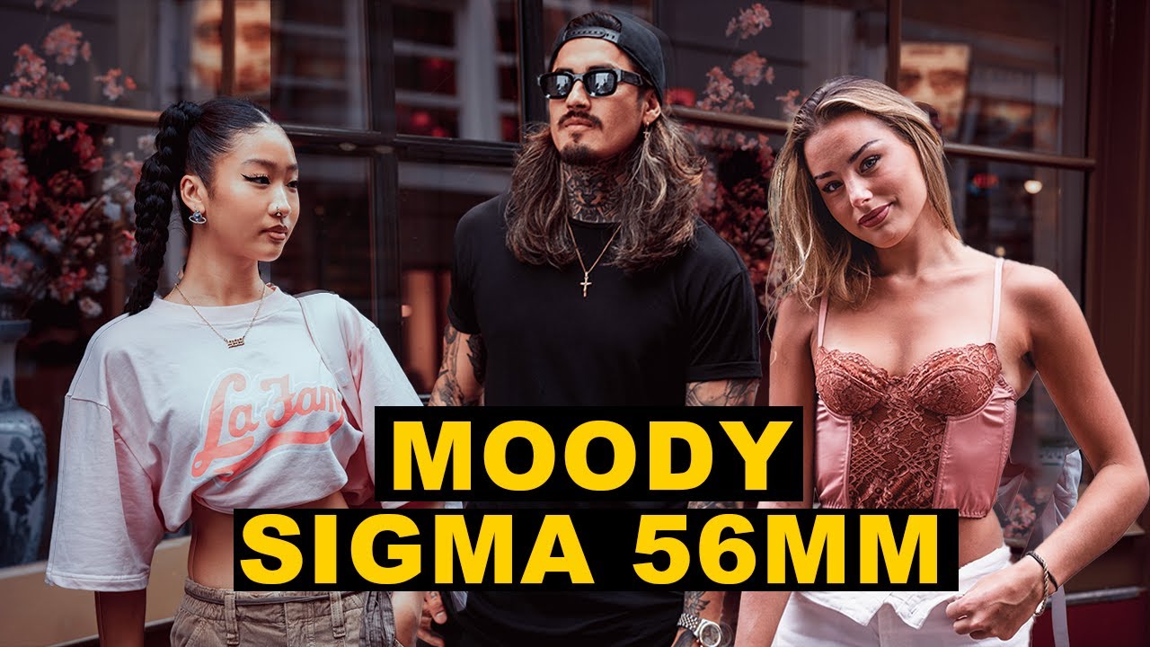 Портретная съемка от первого лица с помощью Sigma 56mm Sony a6400 | Амстердам