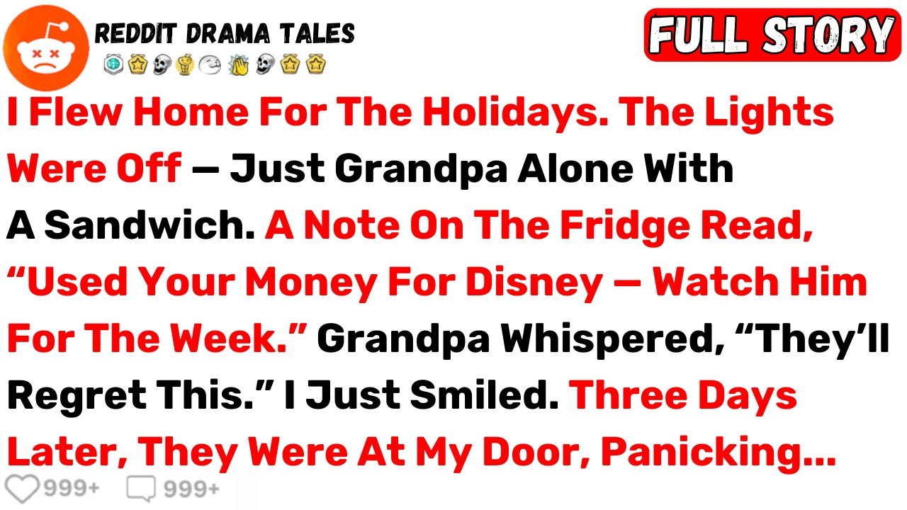 I Flew Home For The Holidays. The Lights Were Off — Just Grandpa Alone With... - Best Reddit Stories