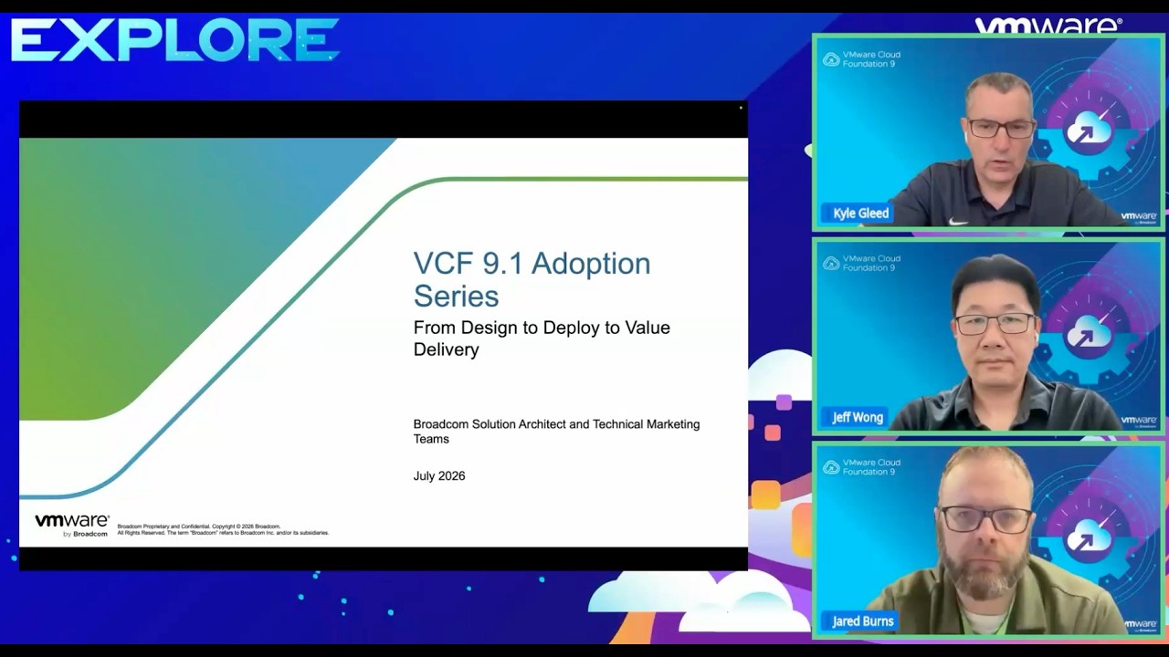 Part 1: Inside VCF 9.1 Series:From Design to Deploy to Value Delivery