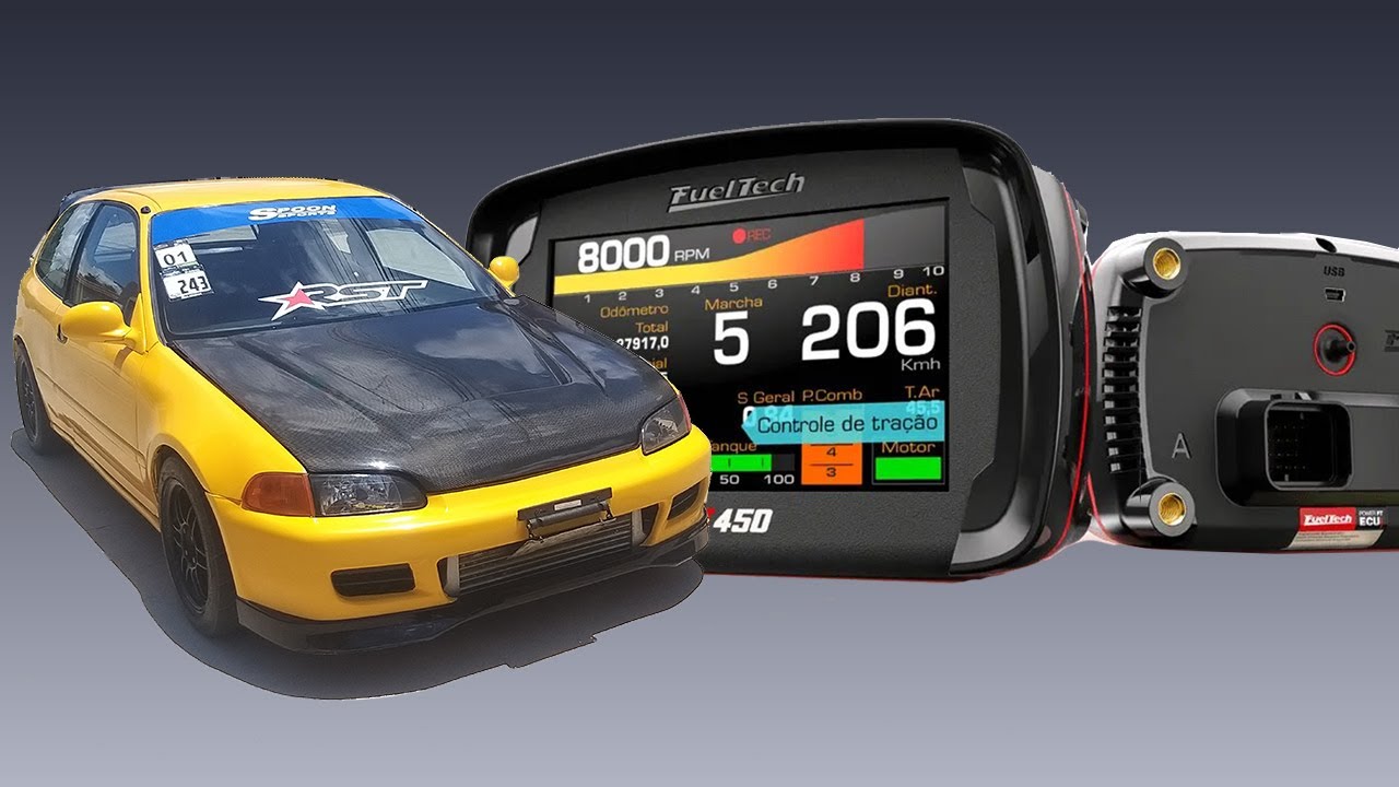 Todo lo que necesitas saber para instalar FuelTech 450 en un honda civic