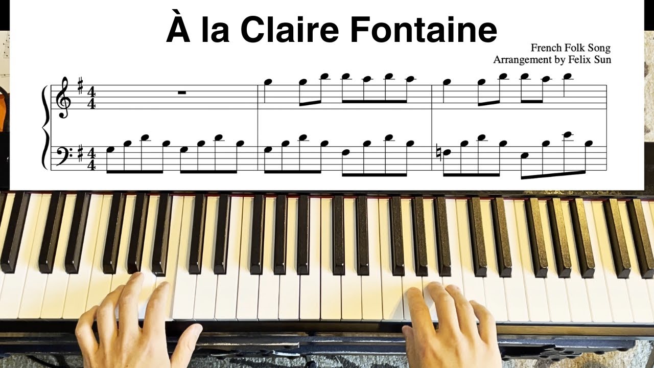 À la Claire Fontaine (one of the sweetest melodies of all time) - French Folk Song