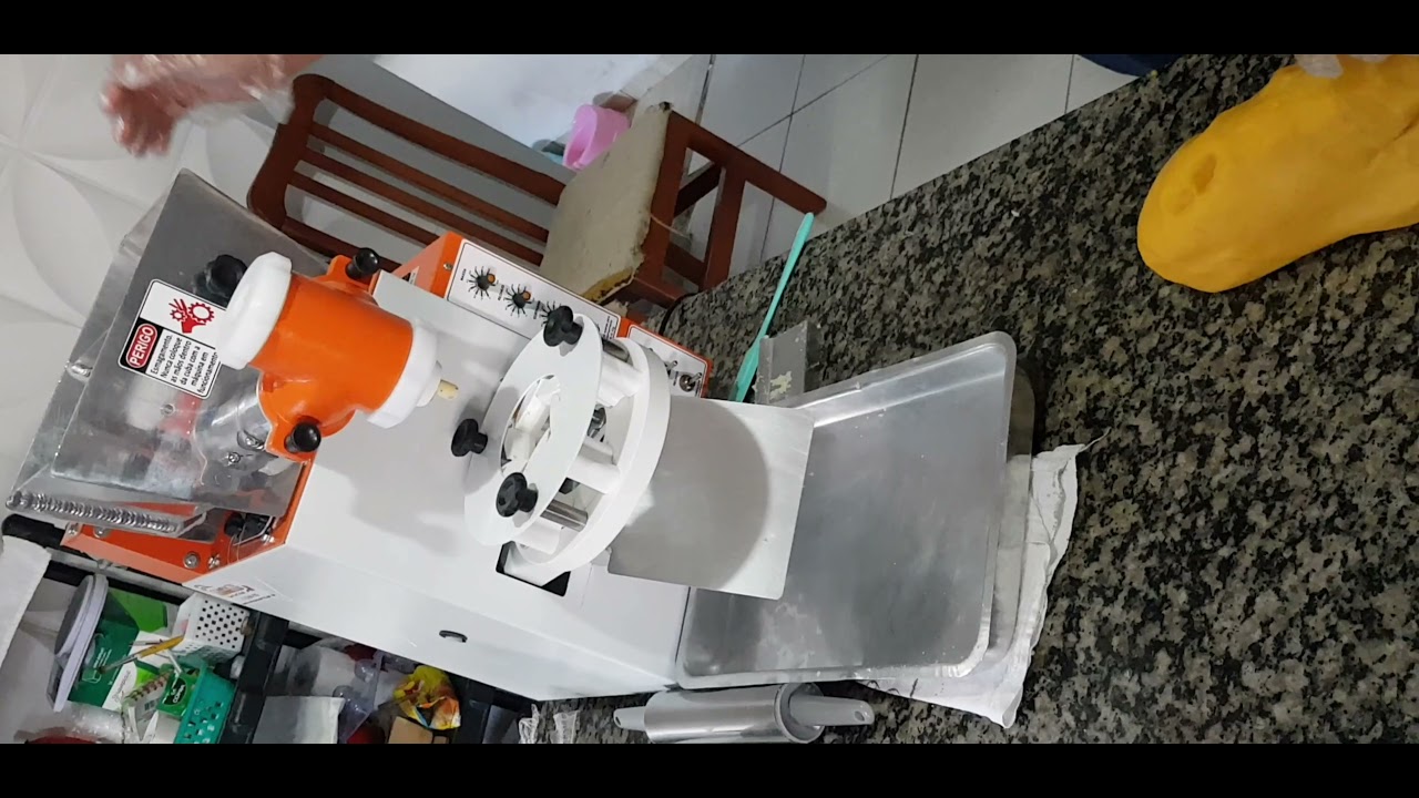 Dicas de Produção modeladora Compacta print - como diminuir a variação de peso dos salgados #01