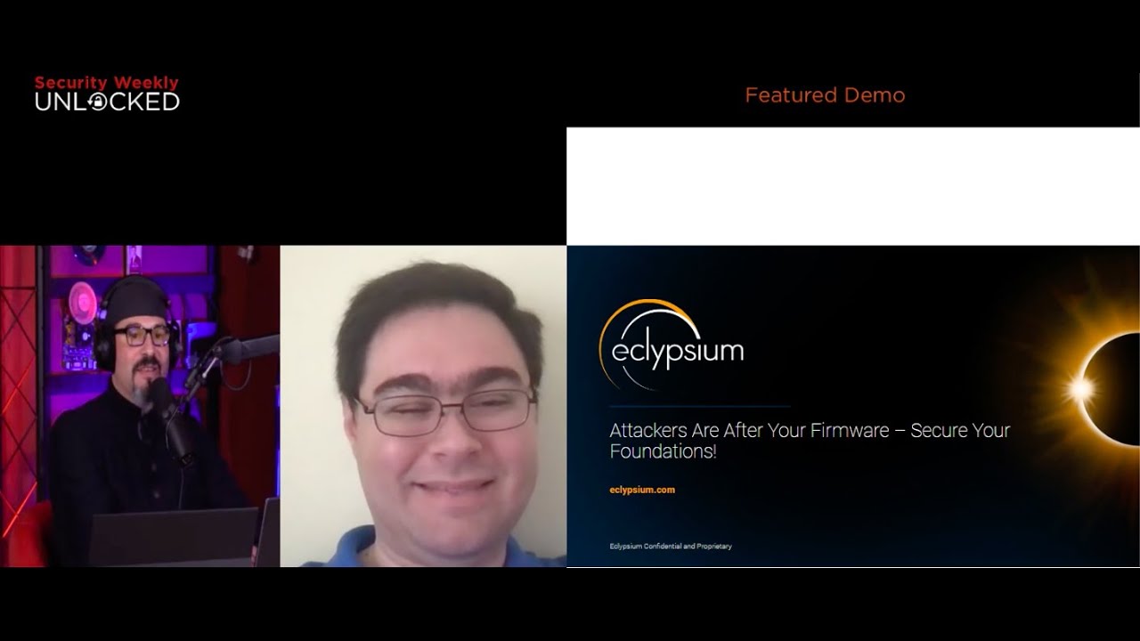 Security Weekly Unlocked - TrickBot Is After Your Firmware!