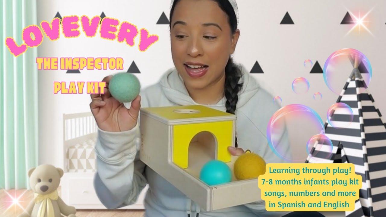 Learning through Play with the Inspector Play Kit from LOVEVERY| Songs, colors and more!