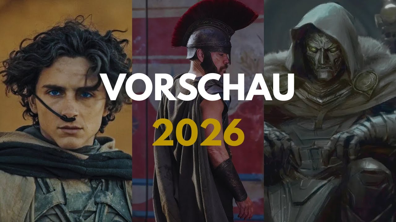2026 wird VERRÜCKT! - Film & Serien Vorschau