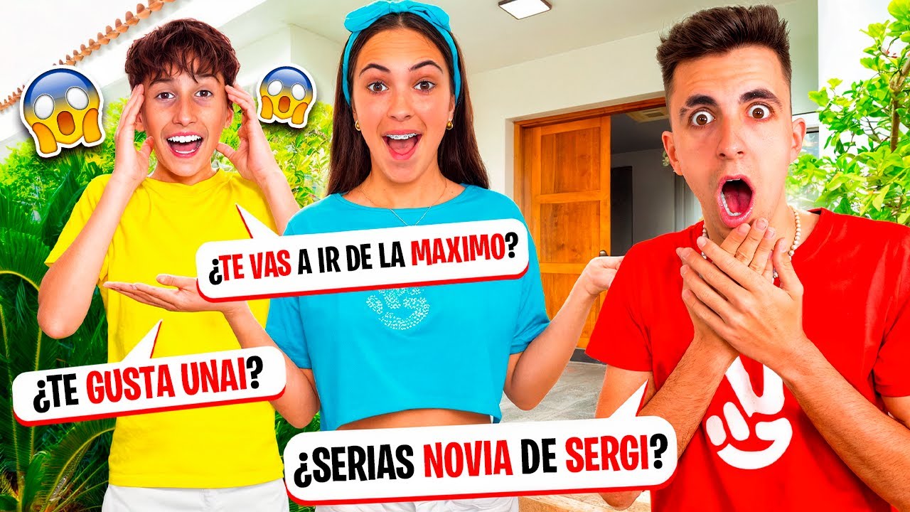 ¿ERES NOVIA DE SERGI? ¿TE GUSTA UNAI? ¿TE VAS DE LA MAXIMO? - Máximo Entrevista Valeria