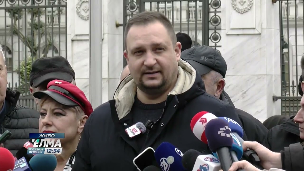 Во живо од протестот на ССМ пред Влада