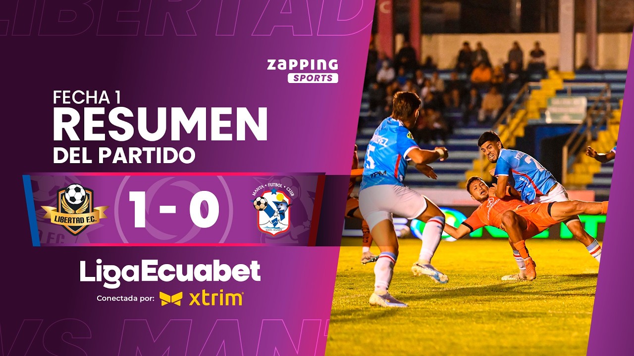 Libertad FC 1 - 0 Manta FC / Fecha 1 / Liga Ecuabet conectada por Xtrim 2026