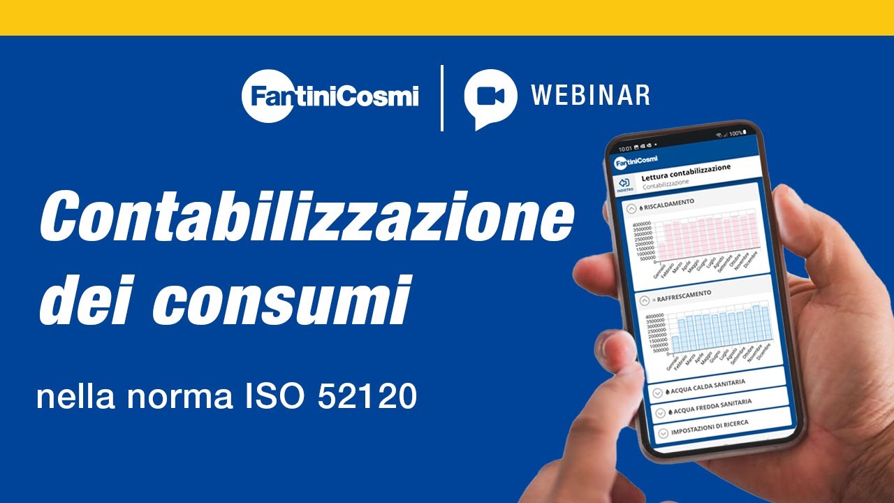 Webinar - Contabilizzazione dei consumi nella norma ISO 52120
