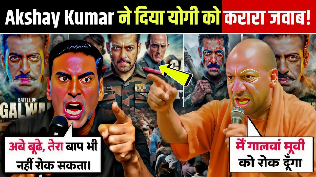 BATTLE OF GALWAN MOVIE BAN ? | Yogi Adityanath VS Akshay Kumar Full On Fight Salman Khan Galwan