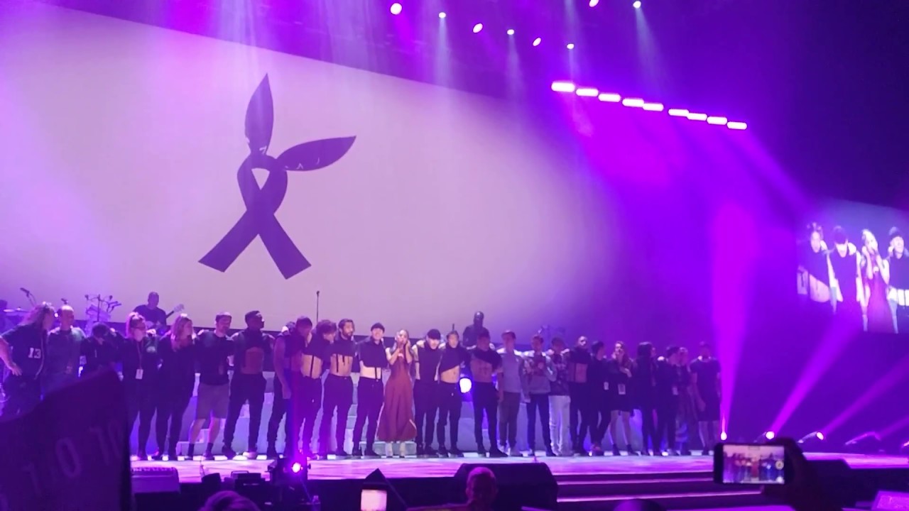 [17/21] Ariana Grande Dangerous Woman Tour - Somewhere Over the Rainbow (live in HK VIP fan cam)