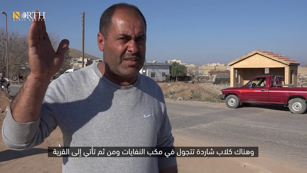 كوباني- سكان من قرية تل حاجب يتحدثون عن مشاكل قرب مكب للنفايات من قريتهم