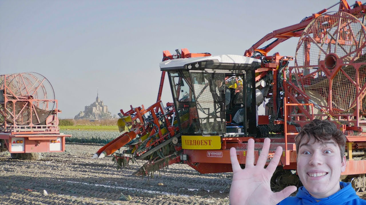 5 ARRACHEUSES VERHOEST au MONT SAINT MICHEL 😱