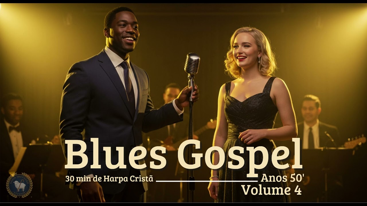 Gospel Blues 1950’s 🎶 | 30 Minutos da Harpa Cristã ✝️🔥 | VOLUME 4