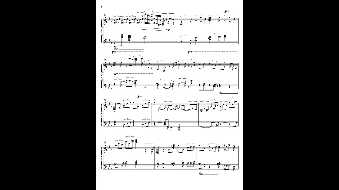 Summertime Emotional Study de Gershwin