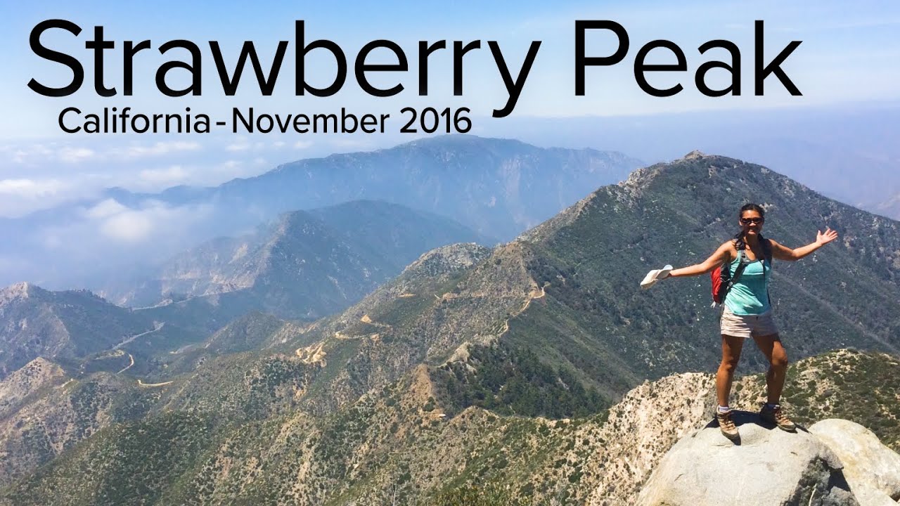 California: Strawberry Peak Drone Video
