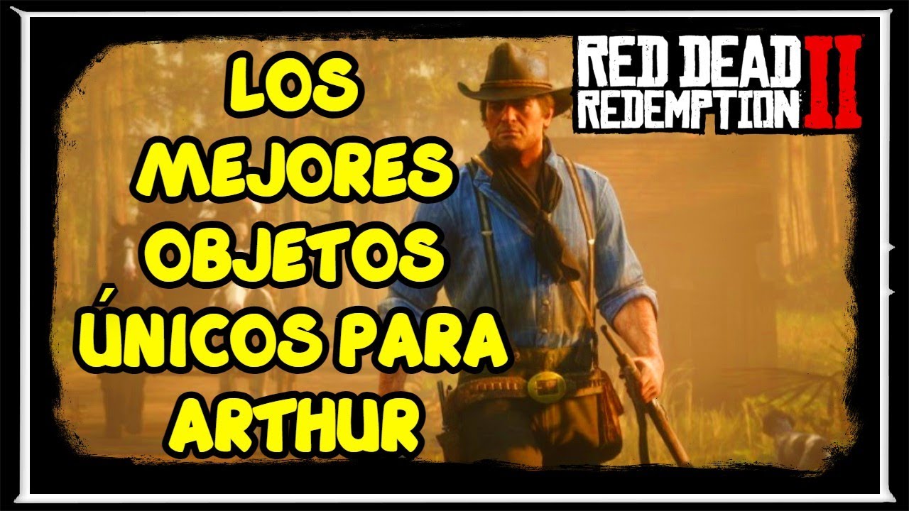 🔥 7 OBJETOS SECRETOS y ARTÍCULOS ÚNICOS que DEBES TENER en RED DEAD REDEMPTION 2 🔎