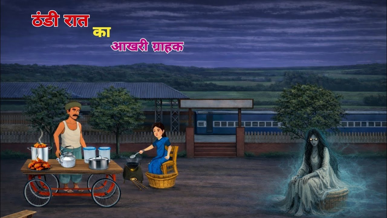 [ ठंडी रात का आखिरी ग्राहक ] छलावा Horror Story in Hindi Ghost bhutiya Story 