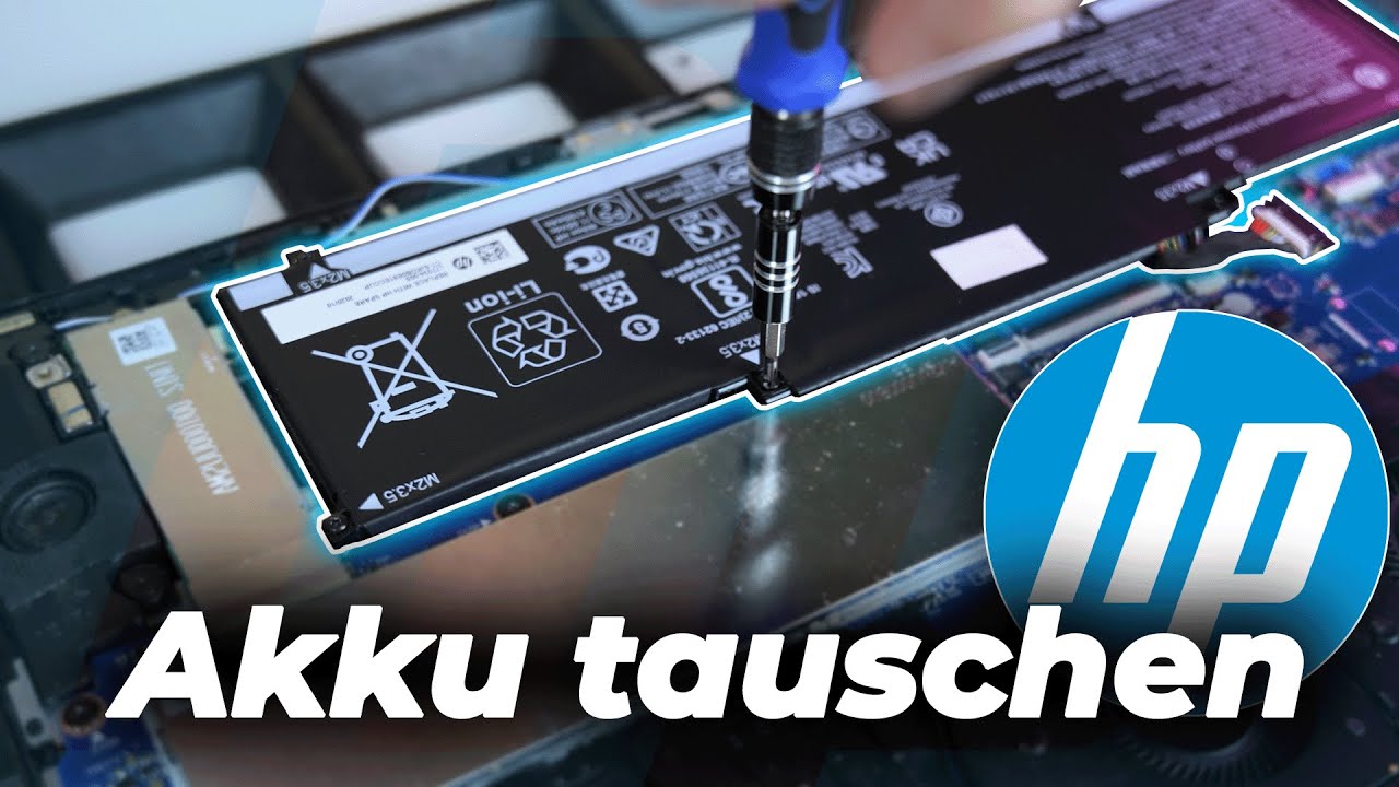 Wie wechsle ich den Akku an meinem HP Laptop? - Schritt f&uuml;r Schritt Anleitung  HP Akku tauschen!