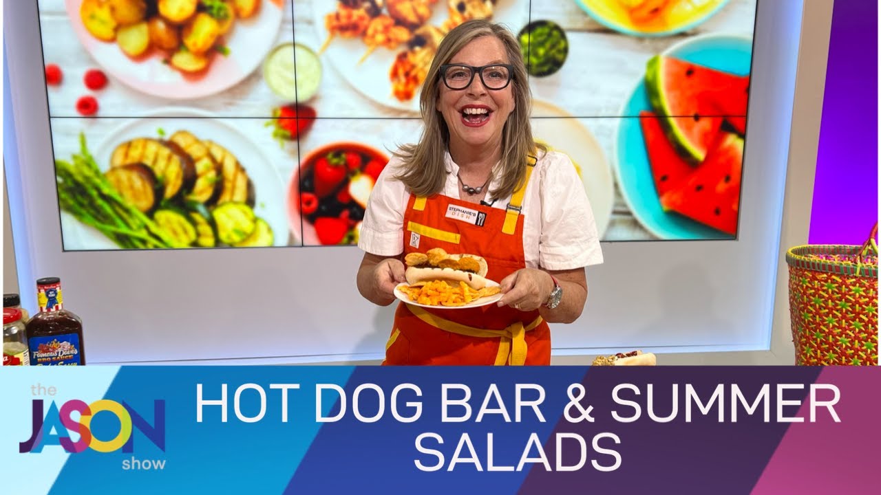 Creating a hot dog bar & top Summer salads from Stephanie Hansen