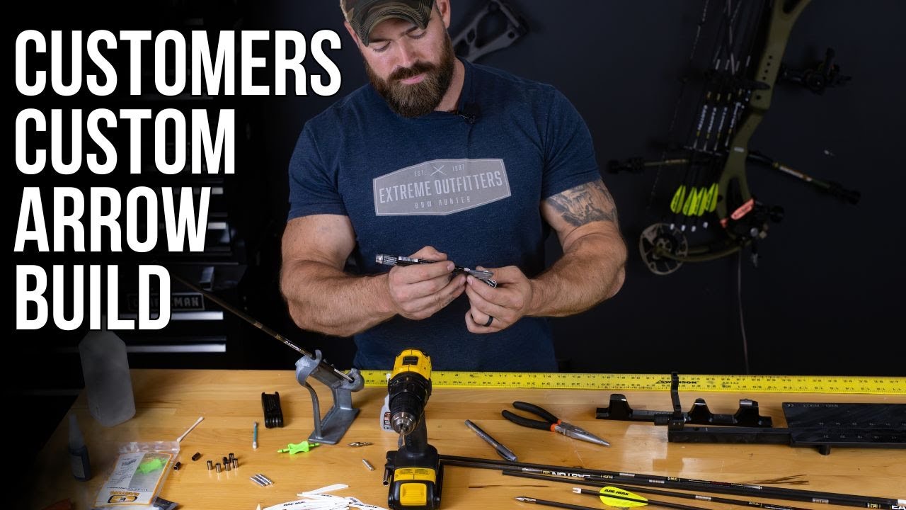 Building Arrows for a Customer’s Whitetail Hunt – Step by Step