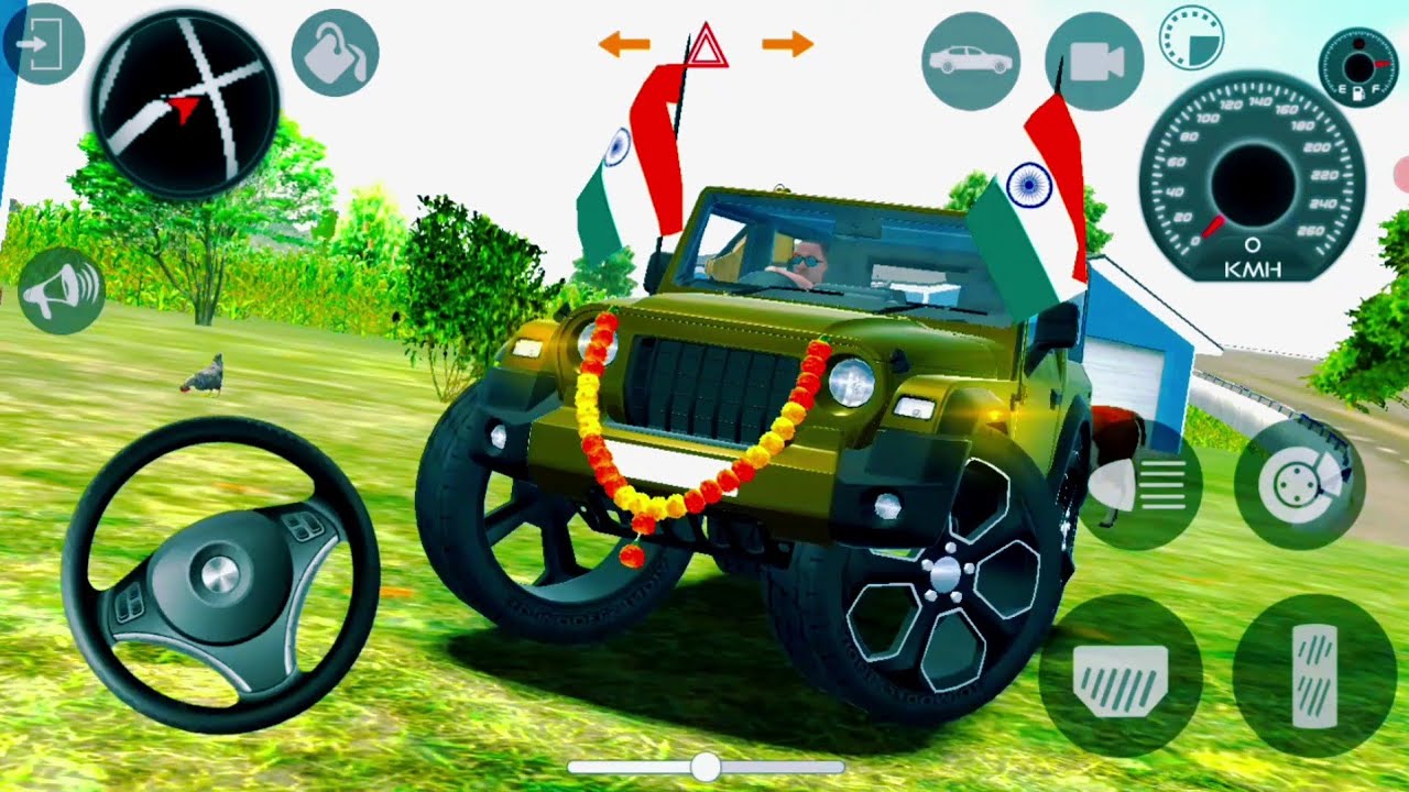 Dollar (Song) Modified Mahindra Thar👿 || Indian Cars Simulator 3D Game || Android Gameplay ep 21