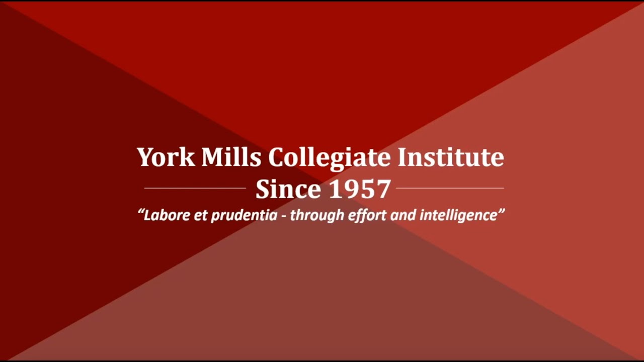 York Mills CI Virtual Graduation 2021