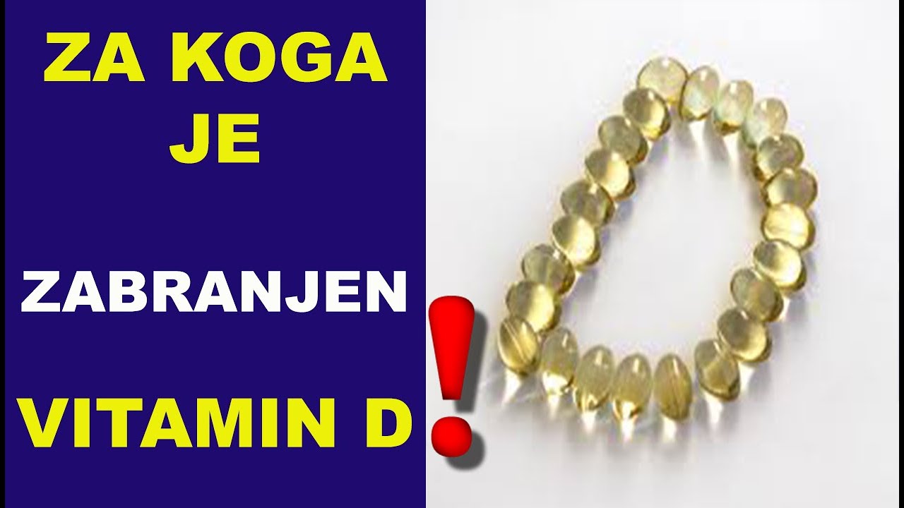 Za koga je zabranjena suplemenatcija vitaminom D /#6/dr Bojana Mandić