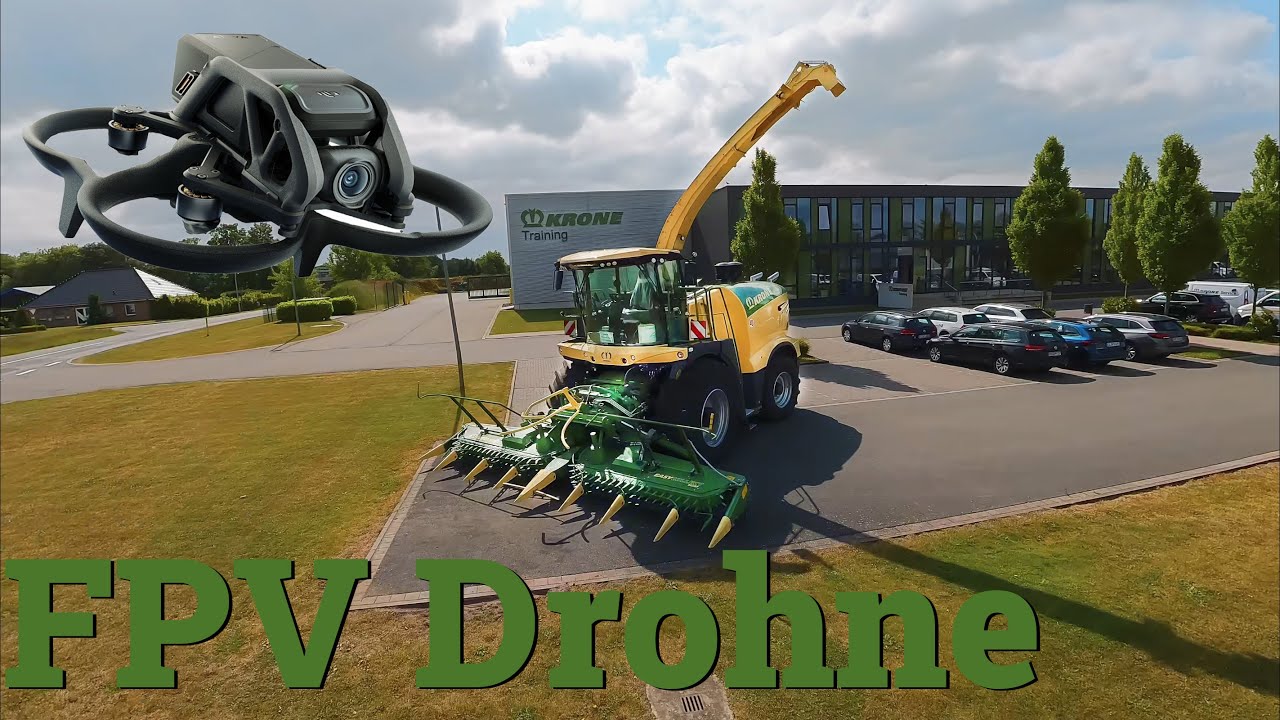KRONE insights: Trainingszentrum im Schnelldurchflug (FPV)
