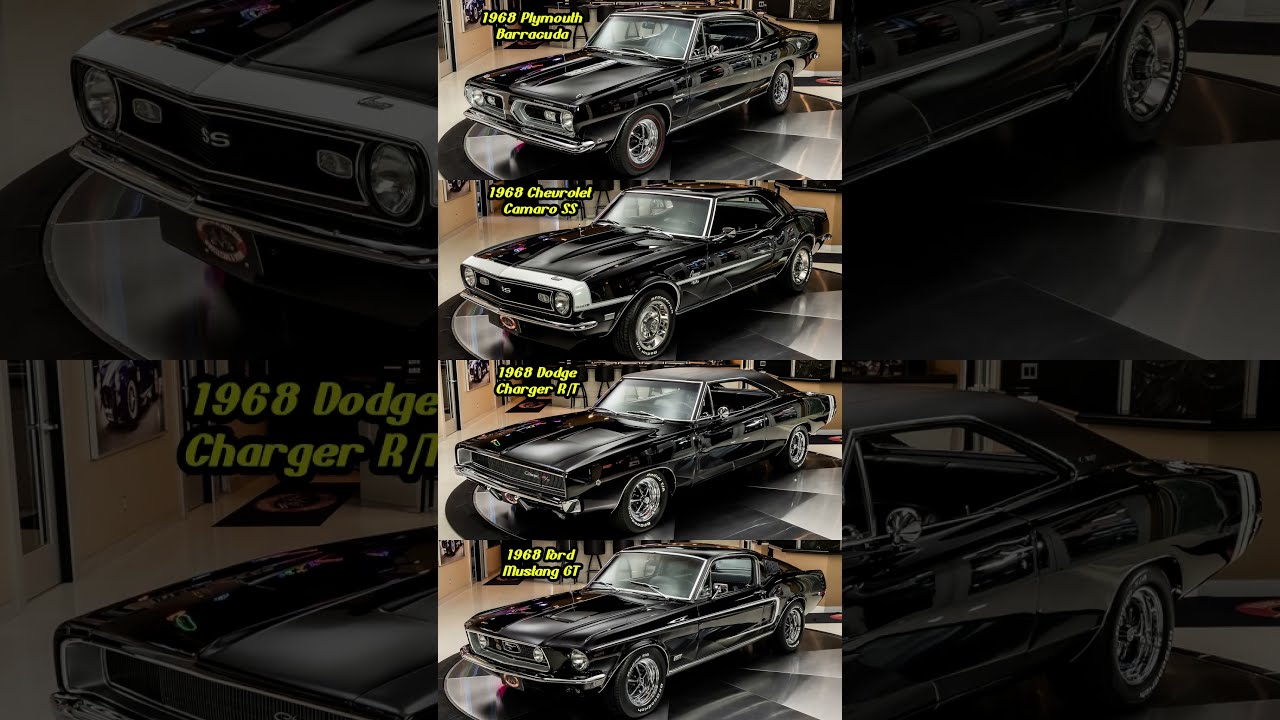 'Cuda, Camaro SS, Charger R/T or Mustang GT?