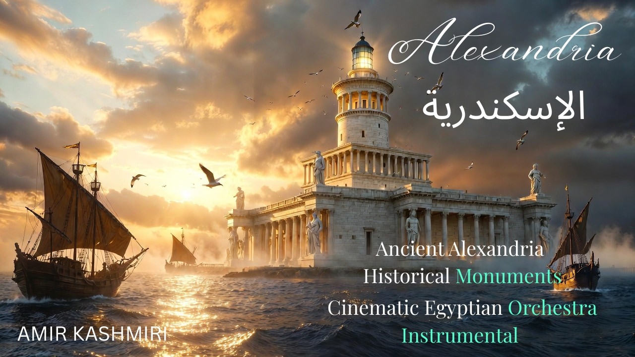 Alexandria | Egyptian Orchestra Instrumental | Ancient Alexandria Historical | #egypt | الإسكندرية
