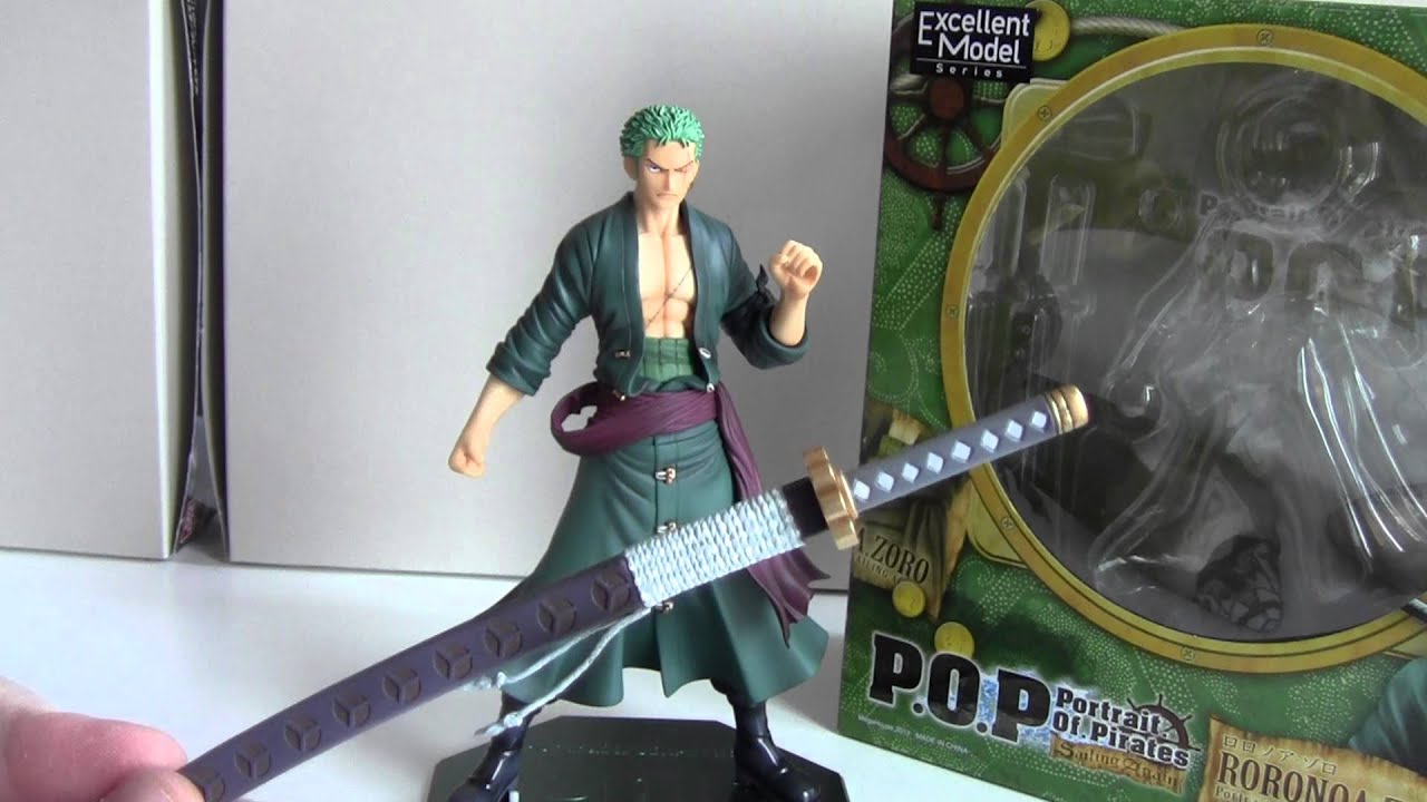One Piece P.O.P Sailing Again Roronoa Zoro Review!
