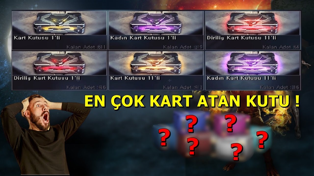 Wolfteam En Çok Karakter Kartı Veren Kutu !