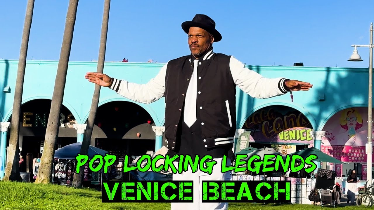 OG Pop Locking Legends - Performing at Venice Beach - Part 1