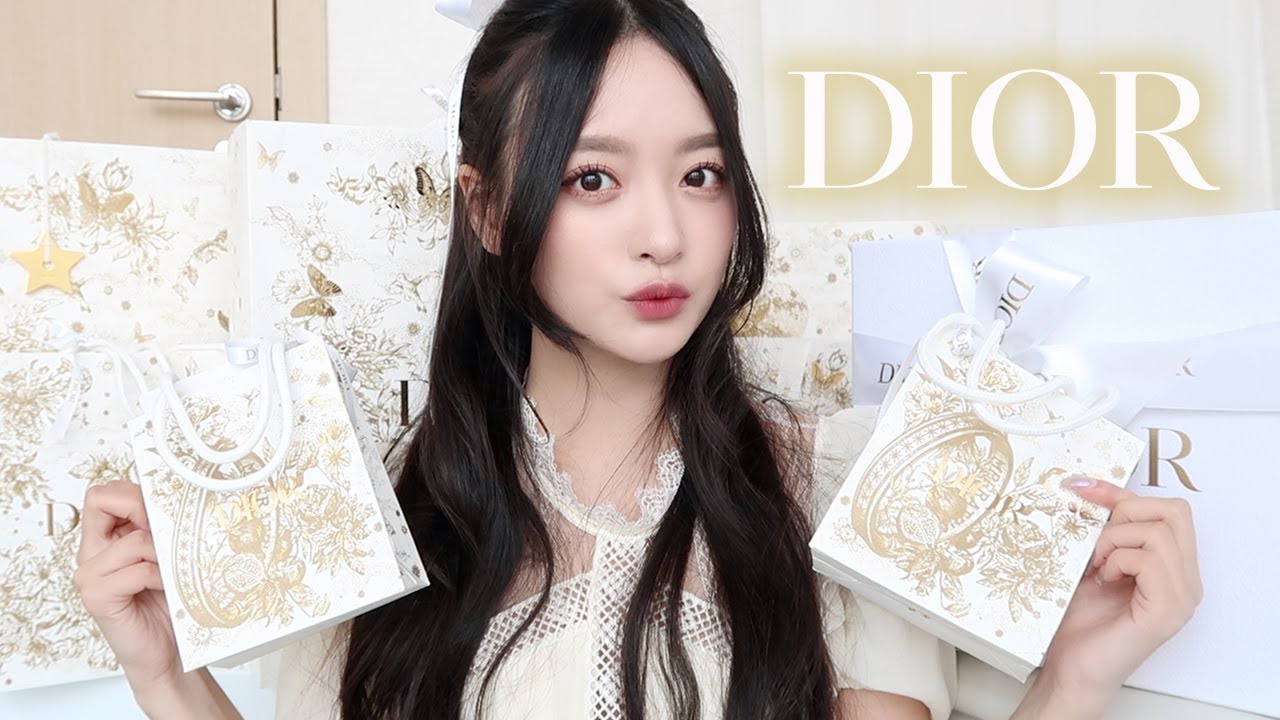 디올에서 공주템 몇개 사왔는데요…👸💖 | 레이디 디올 | 레볼루션링 | 선글라스 추천 | 디올 하울 | 명품 이벤트