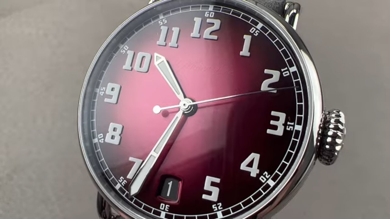 H. Moser & Cie. Heritage Dual Time (8809-1200) – Burgundy Dial GMT Review