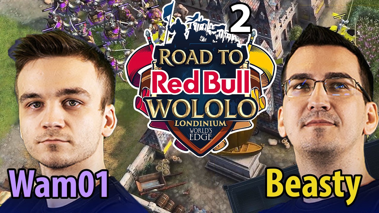 RITTER VS KAMEL - Wam01 vs Beasty - Age of Empires 4 - Road to Wololo: Londinium 2