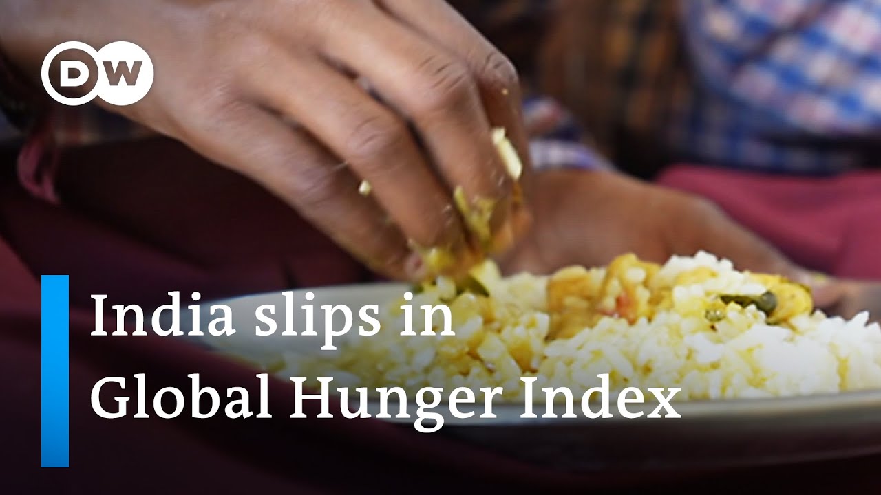 Level of hunger 'serious' as India ranks 107 out of 121 nations on the Global Hunger Index | DW News