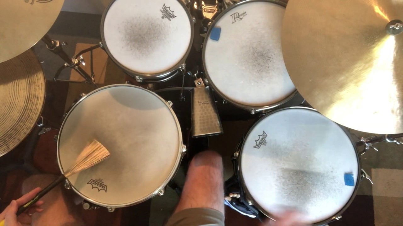 Latin Jazz Brushes III: Solo & Slower Clave Pattern