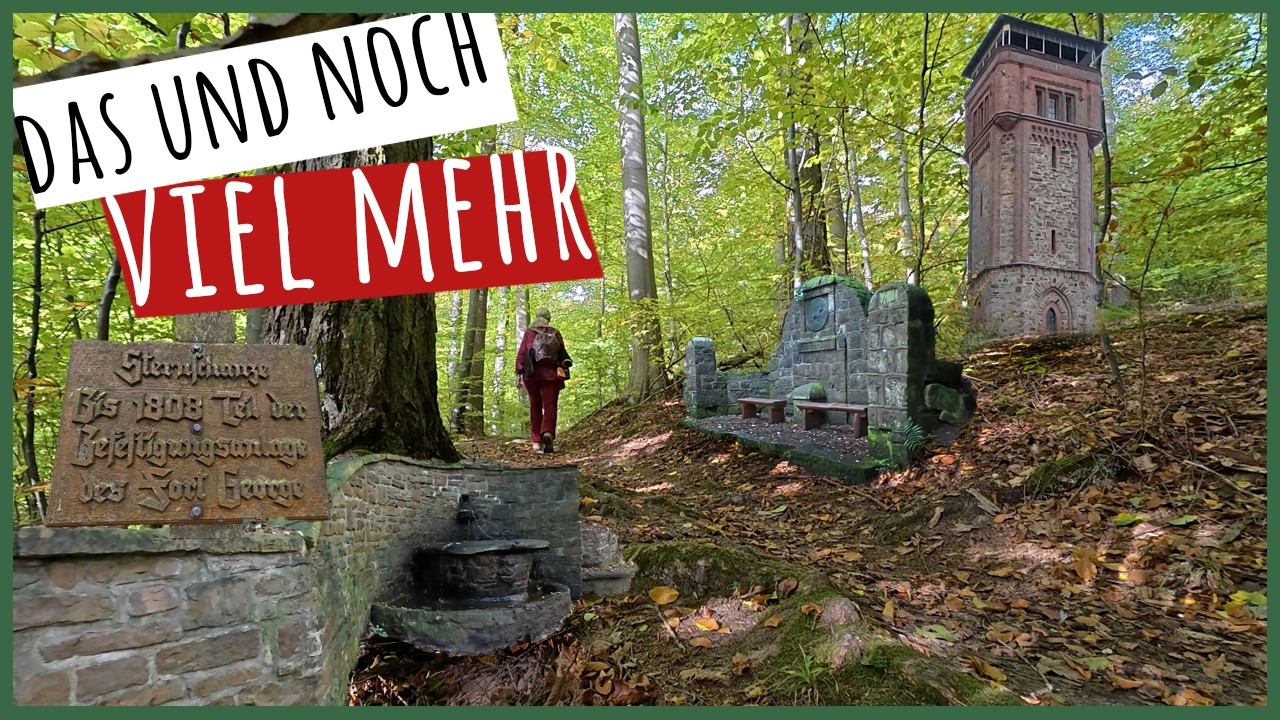 Hameln, allein auf dem Klüt wandern, dachte wird langweilig, aber: viele unerwartete Sachen entdeckt
