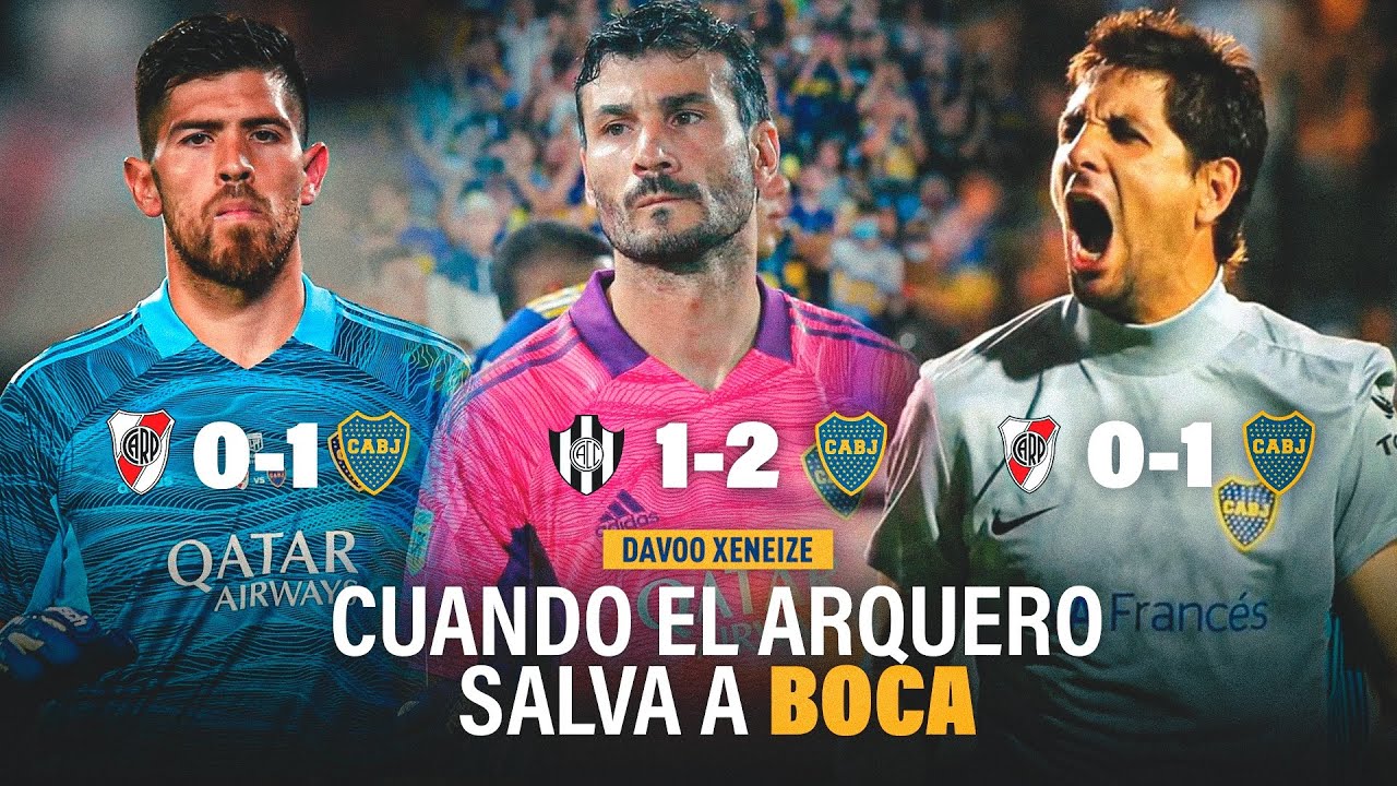 CUANDO el ARQUERO es la FIGURA en BOCA...