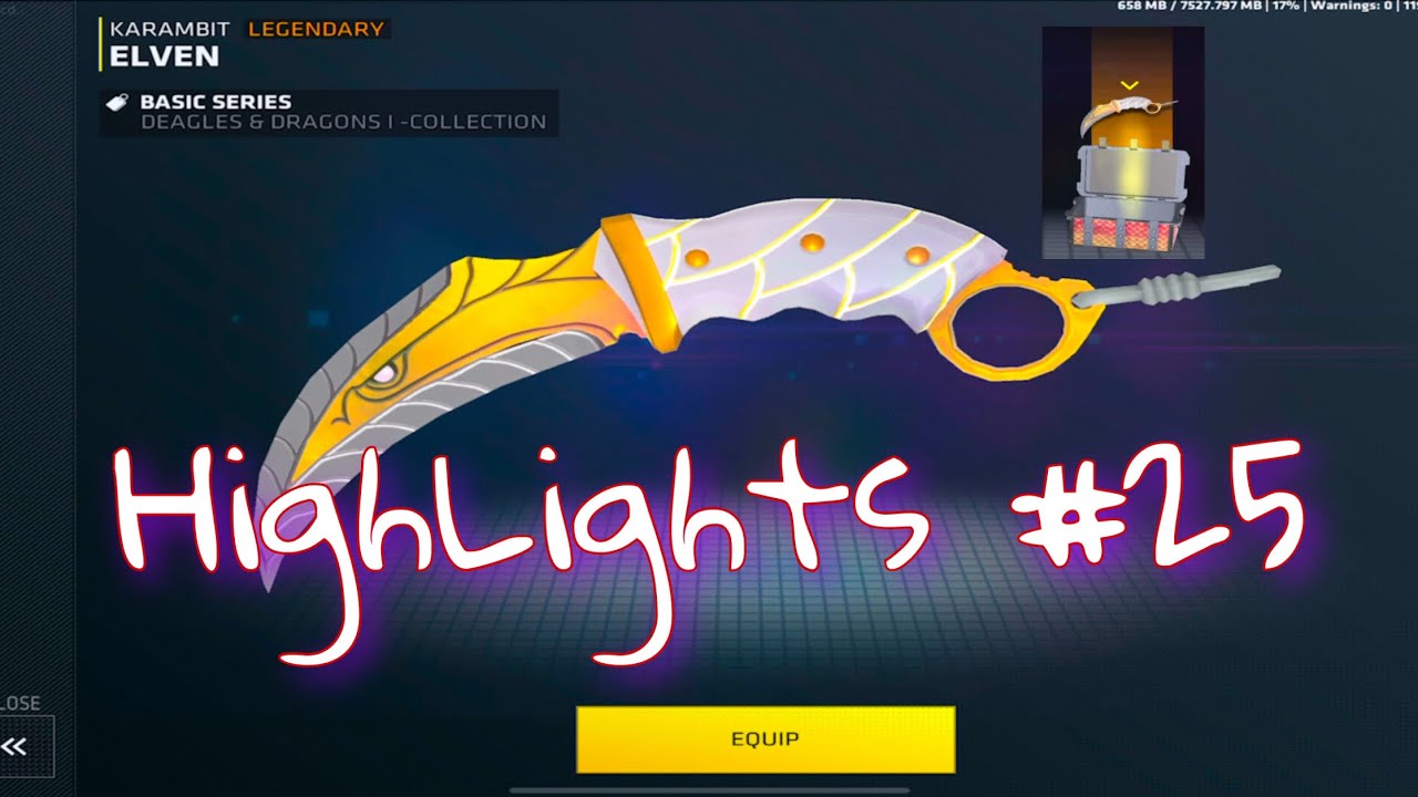I GOT KARAMBIT ELVEN 😳🥶 | CriticalOps | HighLights #25 | 