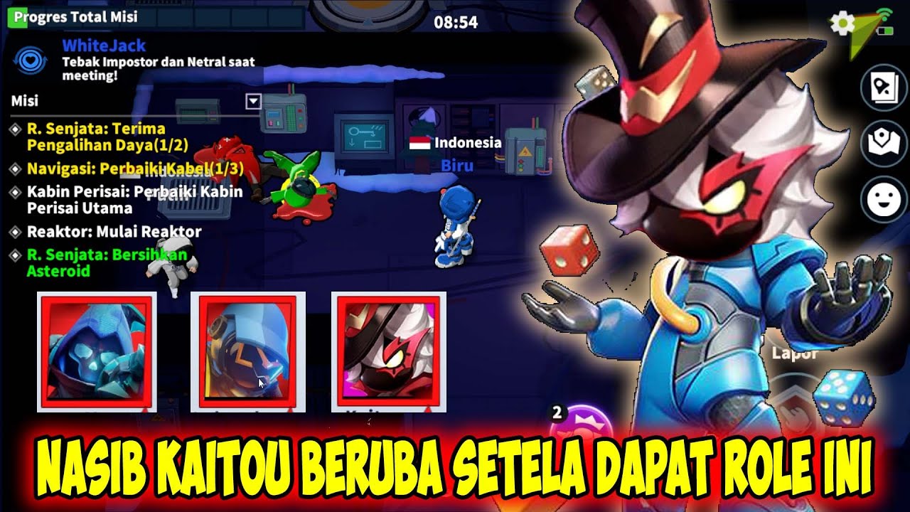 KETIKA KAITOU MEMEGANG ROLE YANG TEPAT !! IMPOS AUTO GAK BERKUTIK !! Super Sus Indonesia