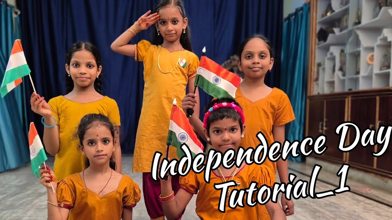 #rivurivu #tutorial_1 #kidstutorial #simplesteps #tanukucity #independenceday #kidsdancetutorial